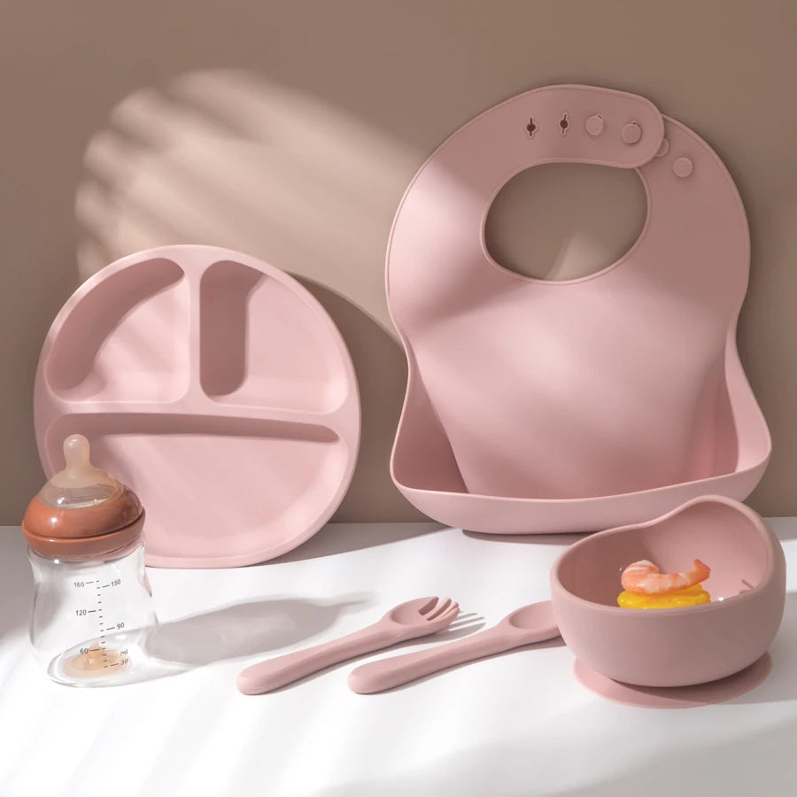 Silicone Baby Tableware Set