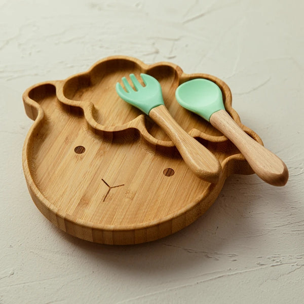 Bamboo Baby Feeding Set - Sheep
