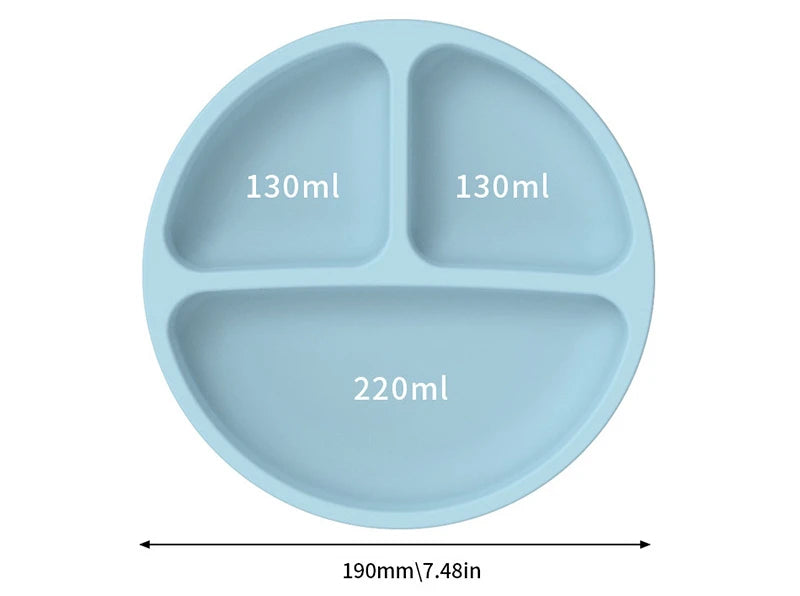 Silicone Baby Tableware Set